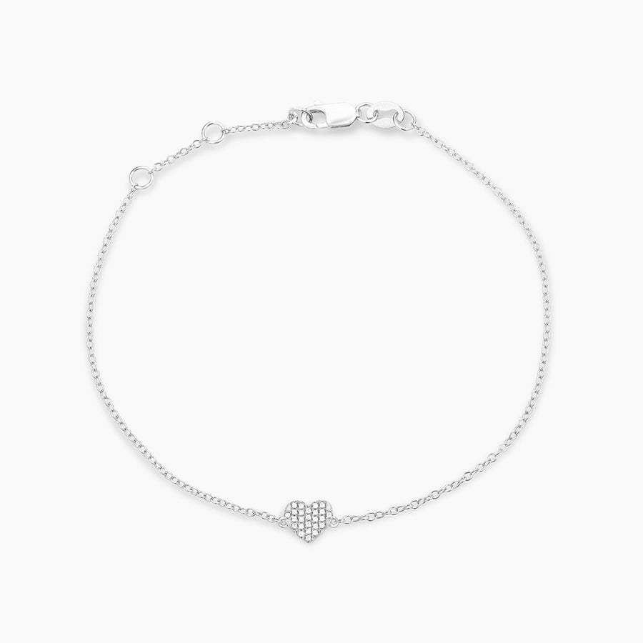 14kt Gold All Heart Chain Bracelet