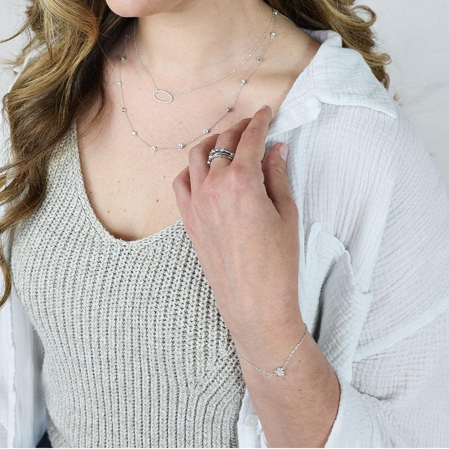 Buy All Heart Chain Bracelet Online - 2