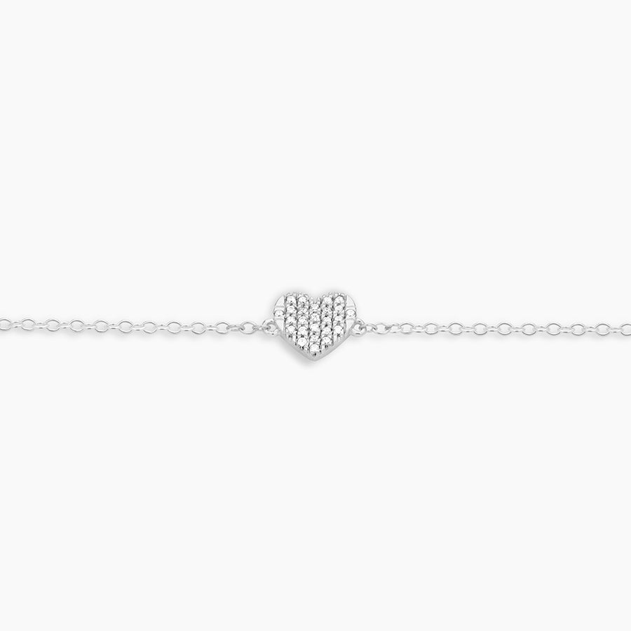 14kt Gold All Heart Chain Bracelet