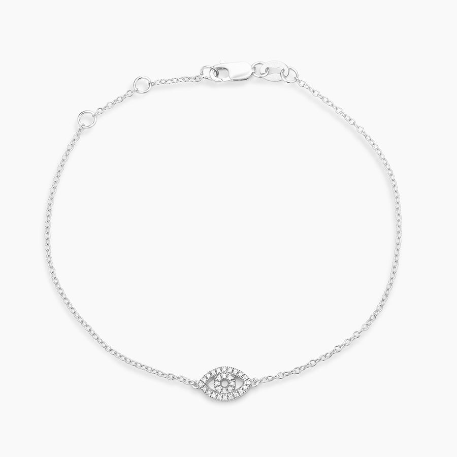 14kt Gold Eye on the Prize Chain Bracelet