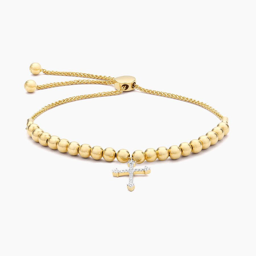 Buy Cross Beaded Bolo Bracelet Online - 3