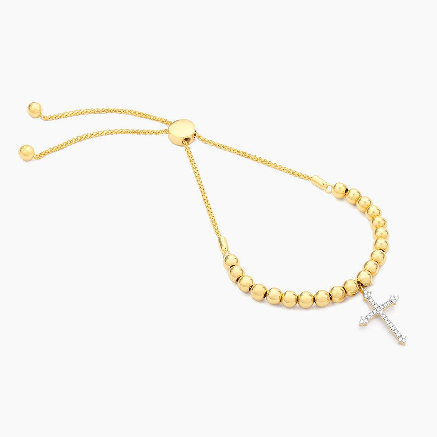 diamond cross bracelet