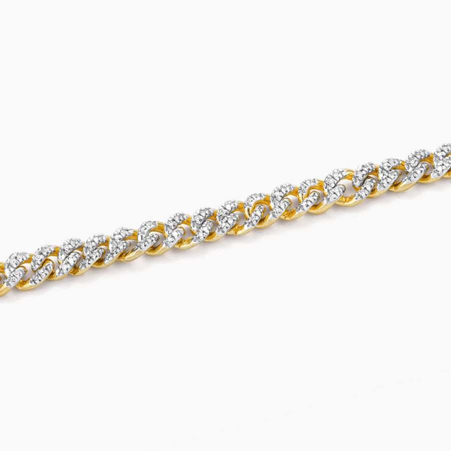Fully Connected Cuban Bracelet