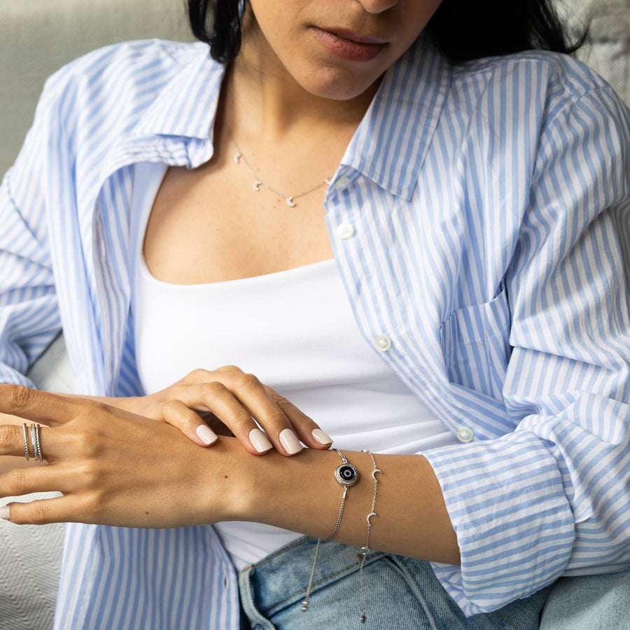 Ask For The Moon Chain Bracelet