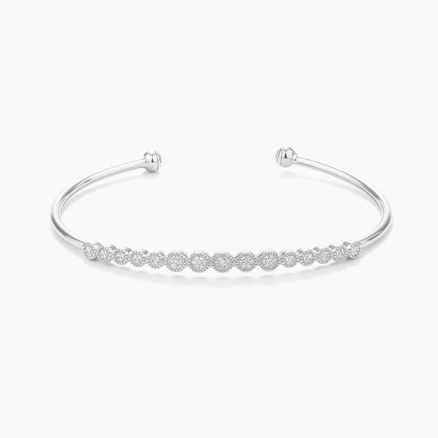 circles sterling cuff bracelet wide