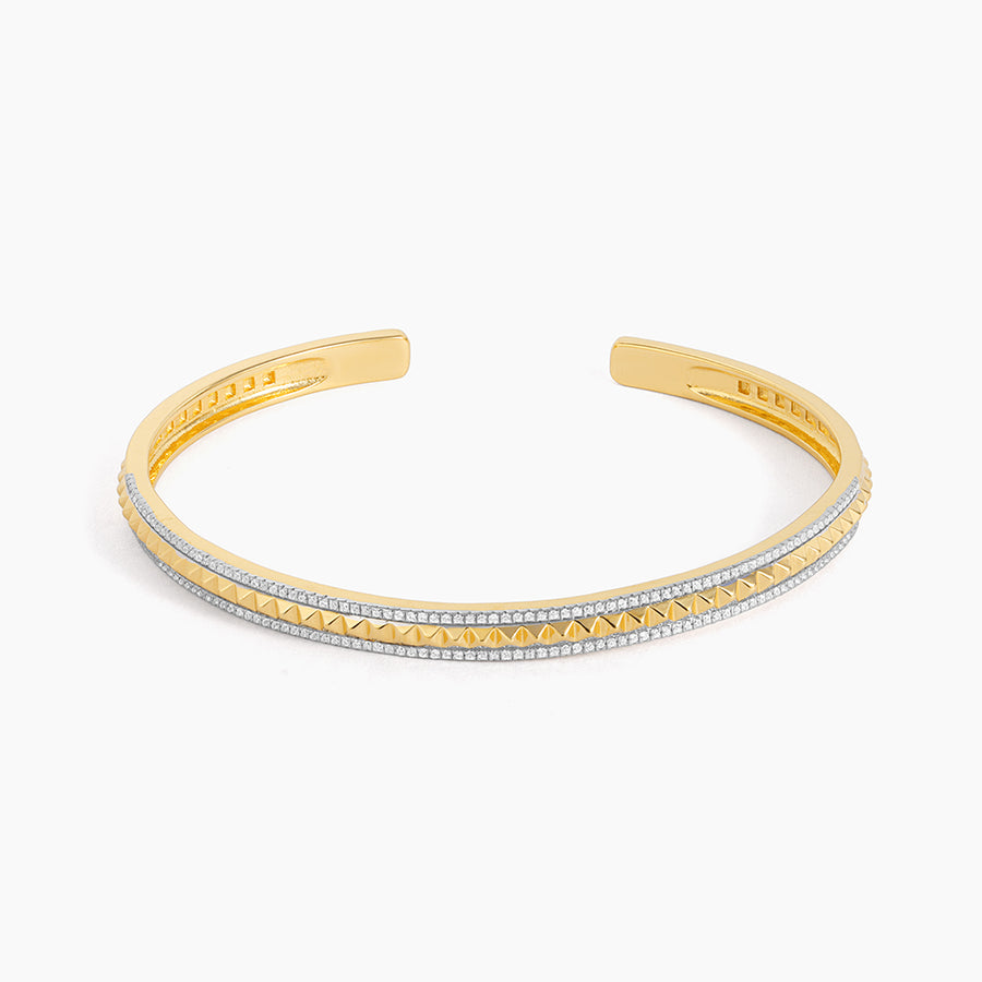 Hello Spring, Pyramid Cuff Bracelet
