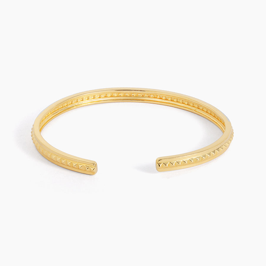 Hello Spring, Pyramid Cuff Bracelet