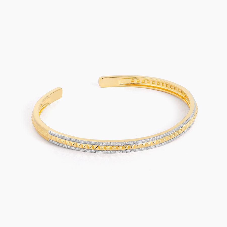 Hello Spring, Pyramid Cuff Bracelet