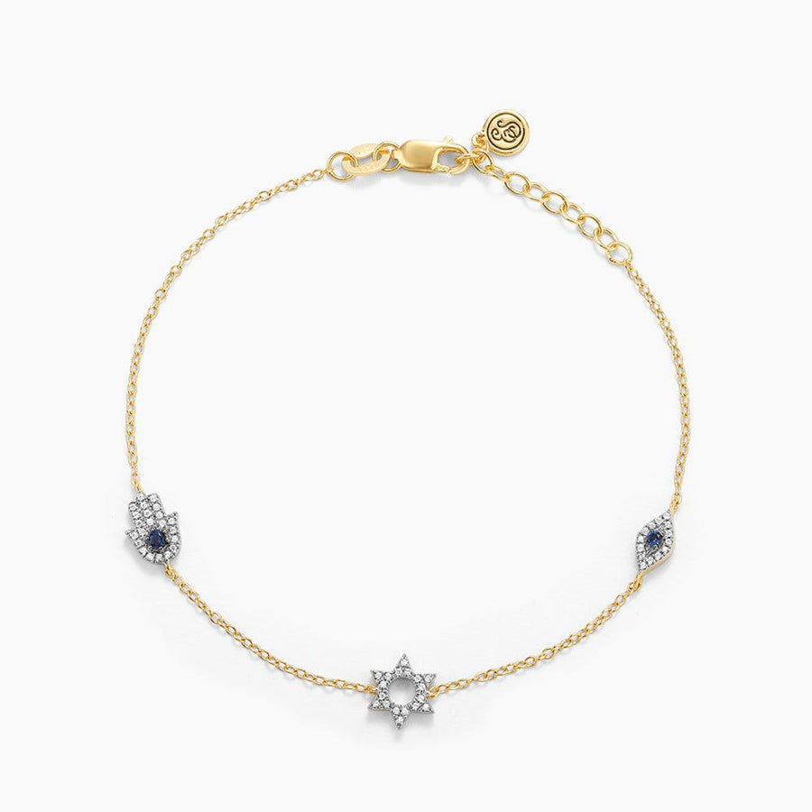 Eye Of Protection Chain Bracelet - Ella Stein 