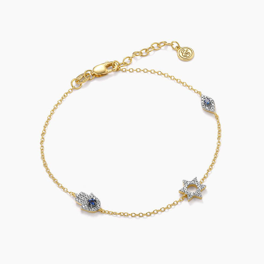 Eye Of Protection Chain Bracelet - Ella Stein 