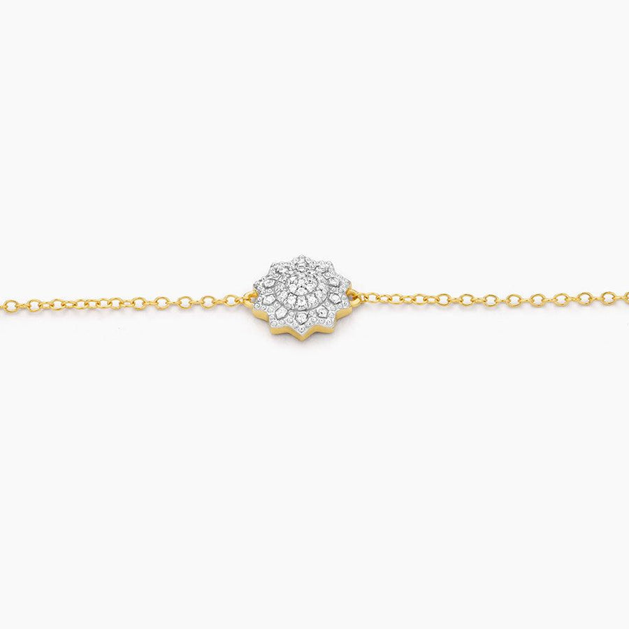 diamond flower bracelet