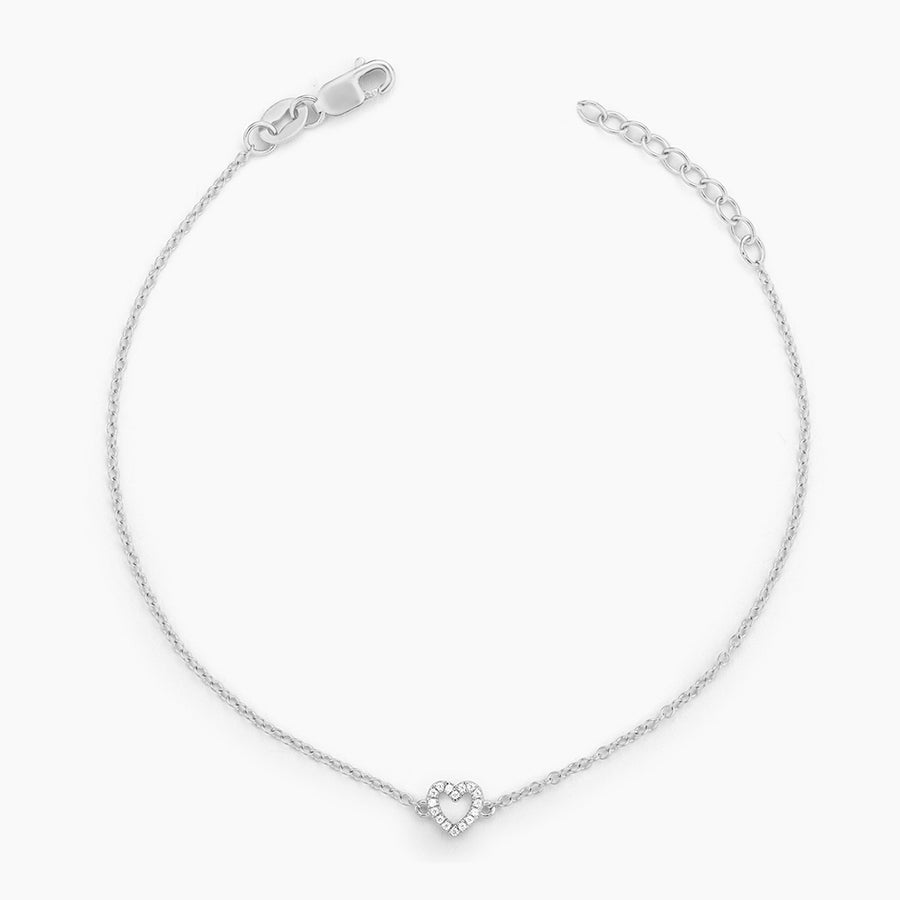 Petite Heart Chain Bracelet