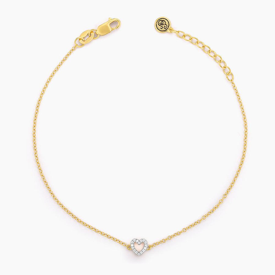 Petite Heart Chain Bracelet - Ella Stein 