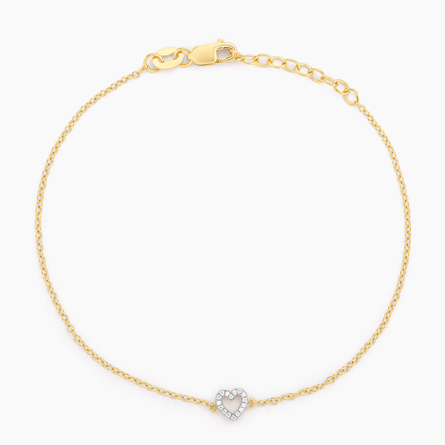 Petite Heart Chain Bracelet