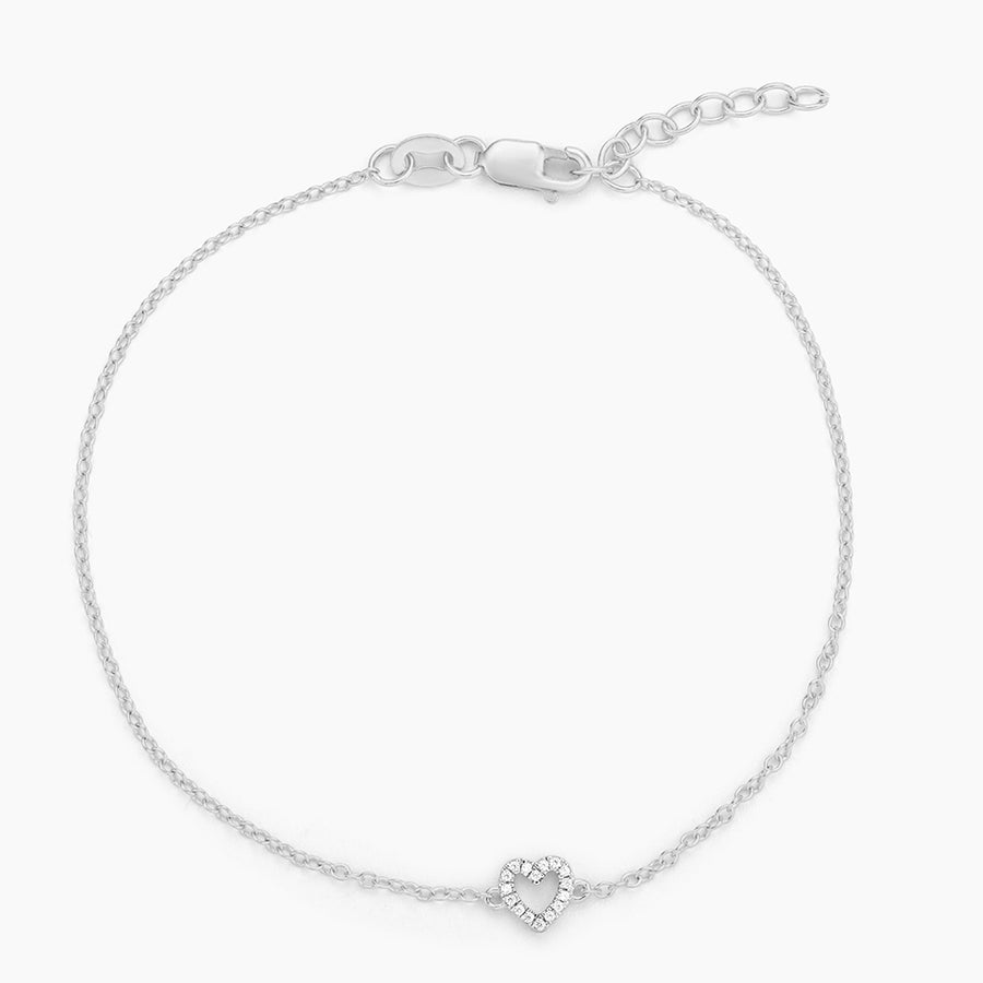 Petite Heart Chain Bracelet