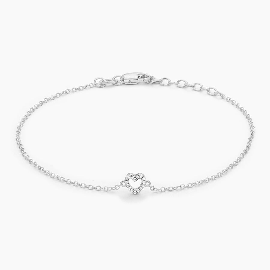 Petite Heart Chain Bracelet