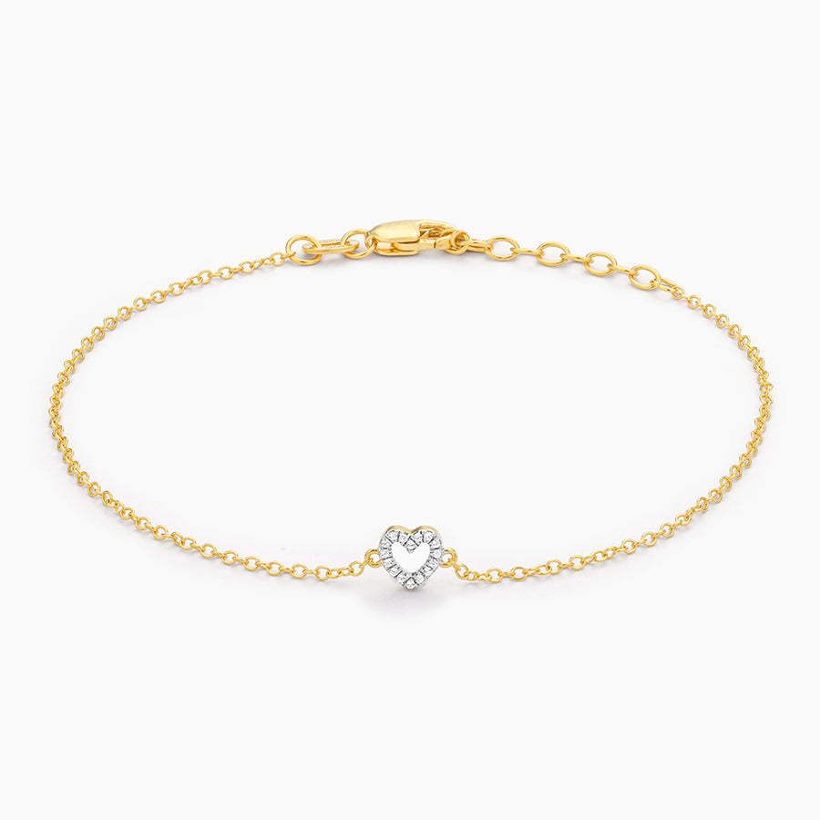 Petite Heart Chain Bracelet