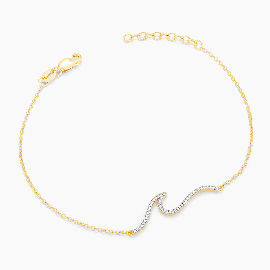 Ocean Waves Chain Bracelet