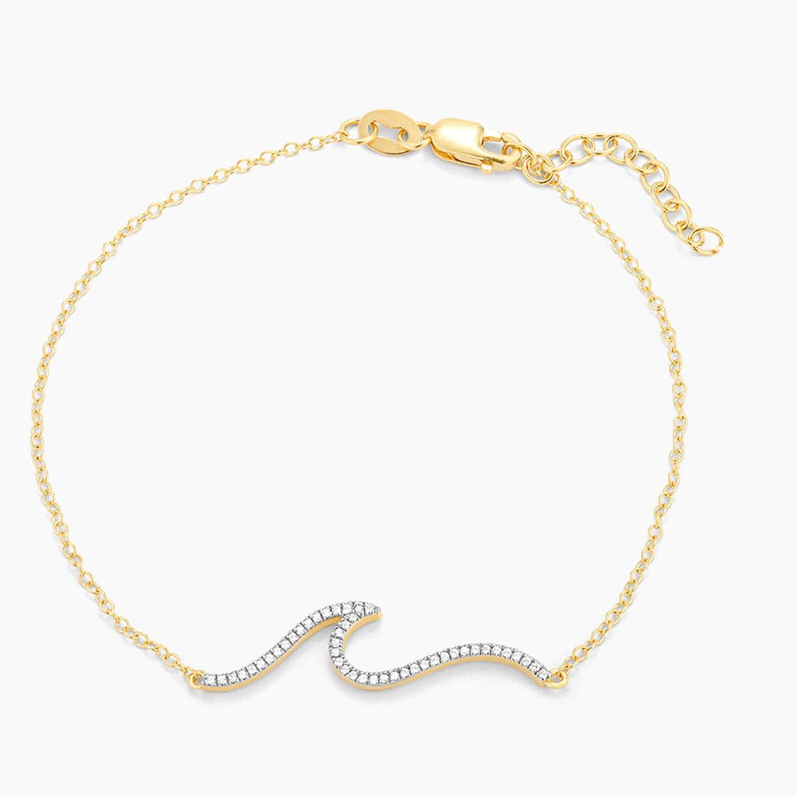 Ocean Waves Chain Bracelet