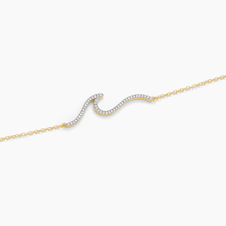 Ocean Waves Chain Bracelet