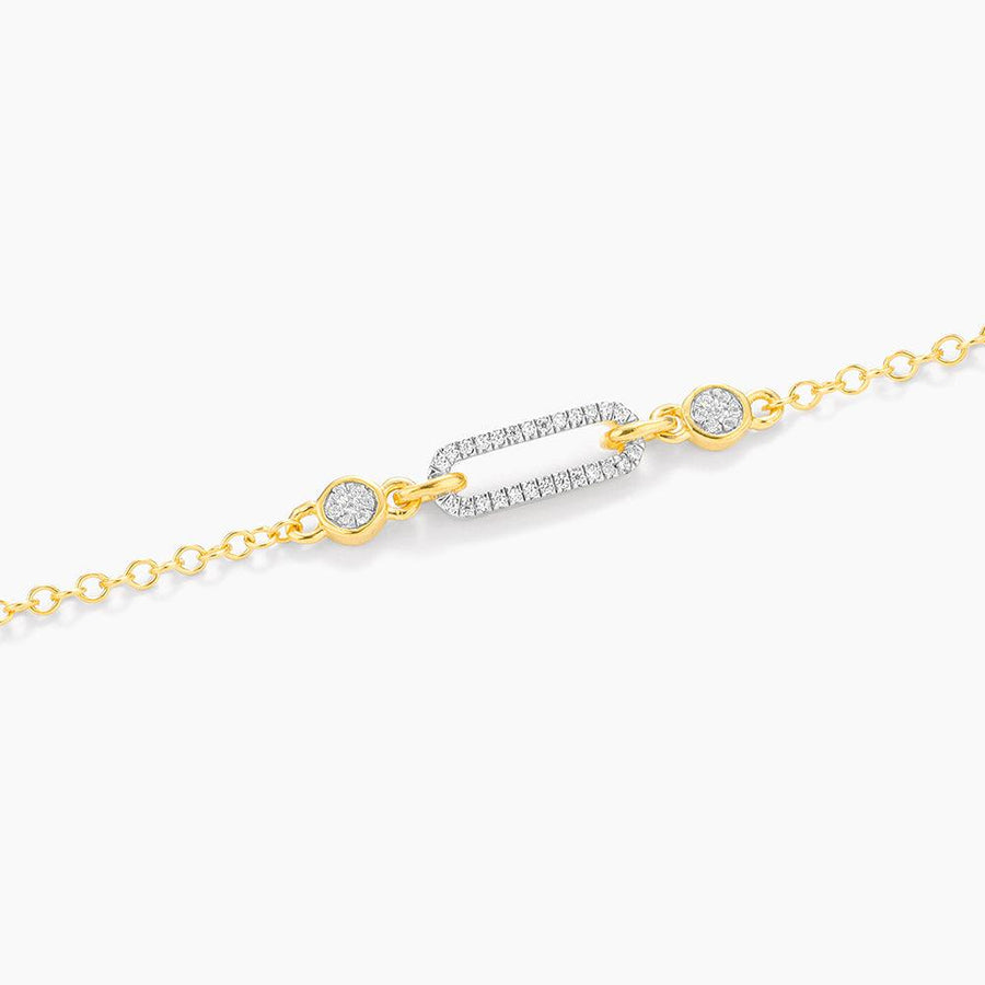 Meet Me In The Middle Diamond Chain Bracelet - Ella Stein