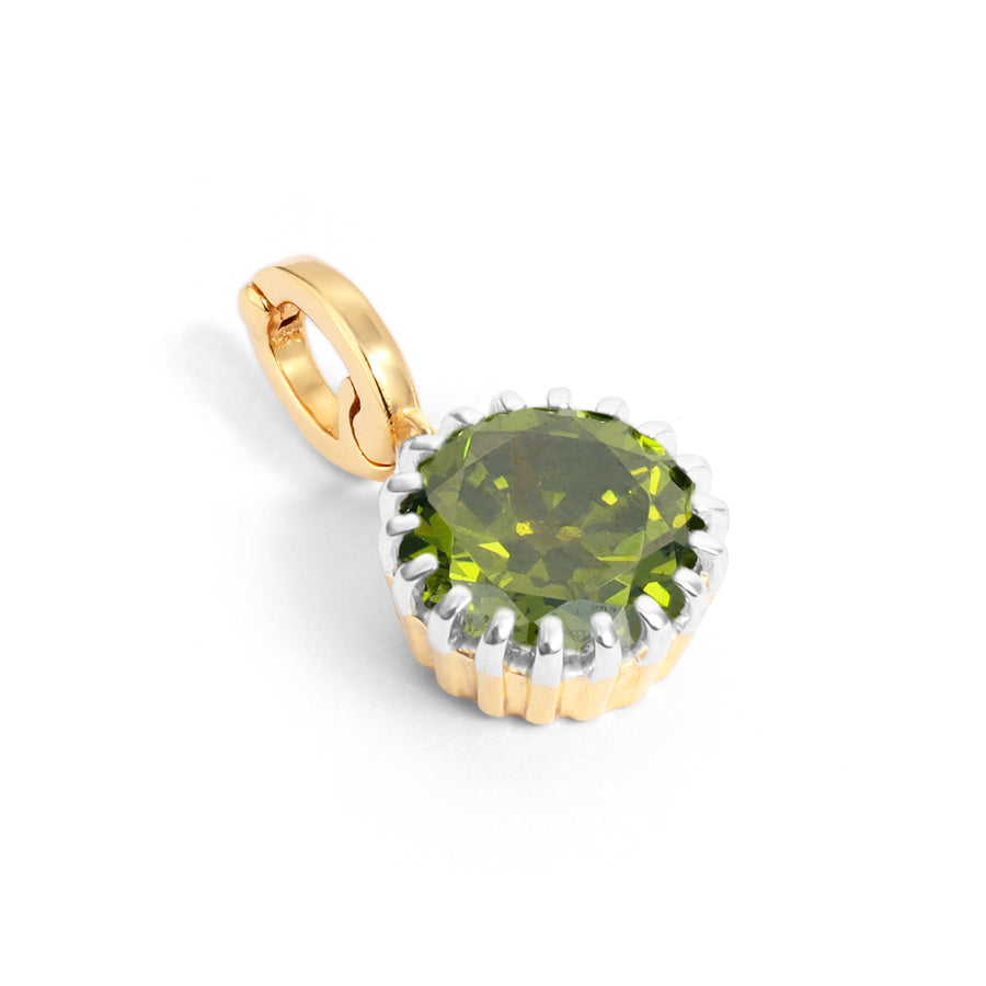 Peridot Birthstone Charm