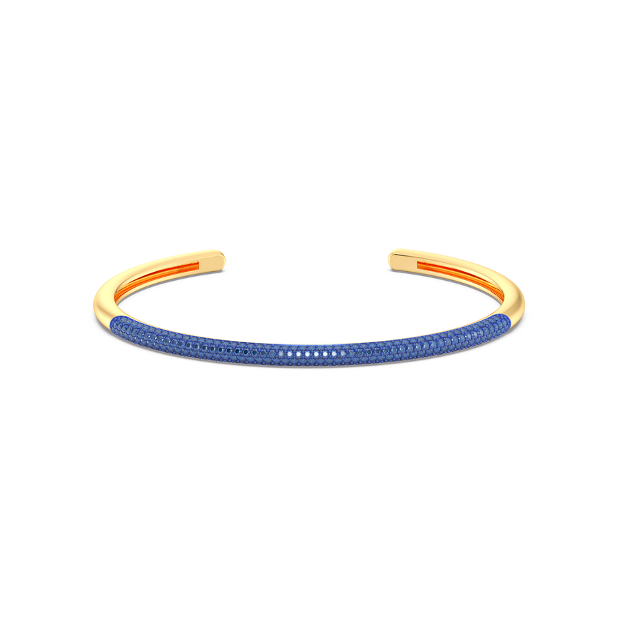 Hello Ella Cuff Bracelet in Blue