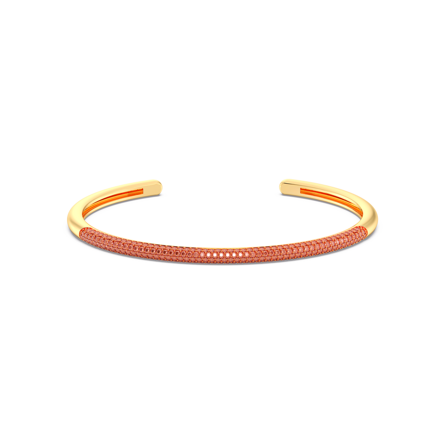 Hello Ella Cuff Bracelet in Orange