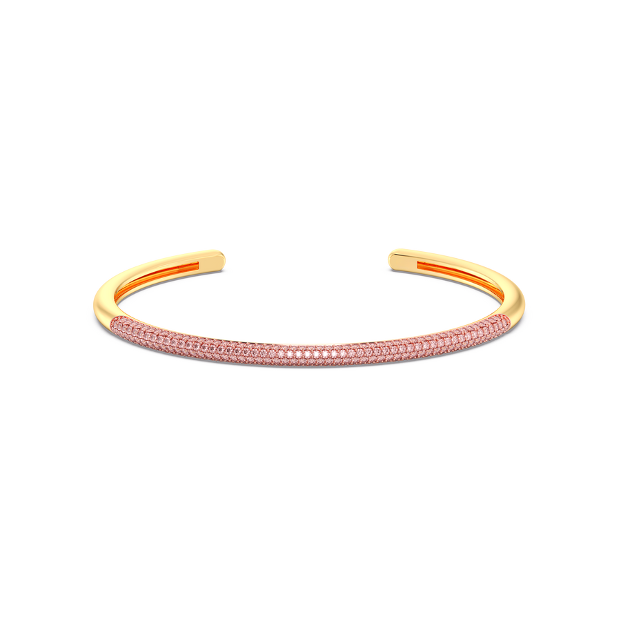 Hello Ella Cuff Bracelet in Pink