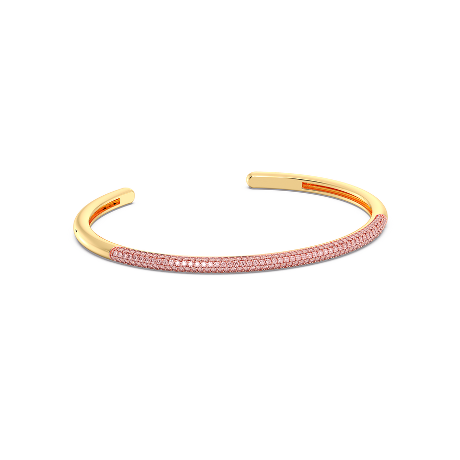 Hello Ella Cuff Bracelet in Pink