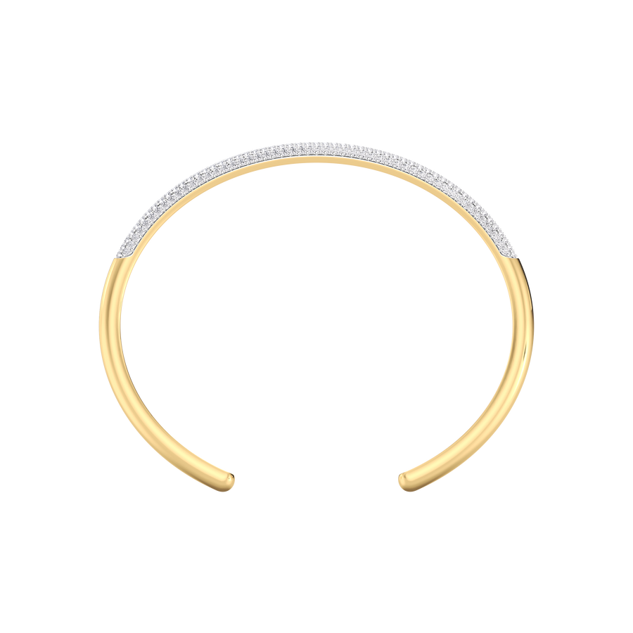 Hello Ella Cuff Bracelet in White