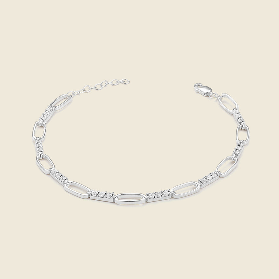 Interlinked Chain Bracelet