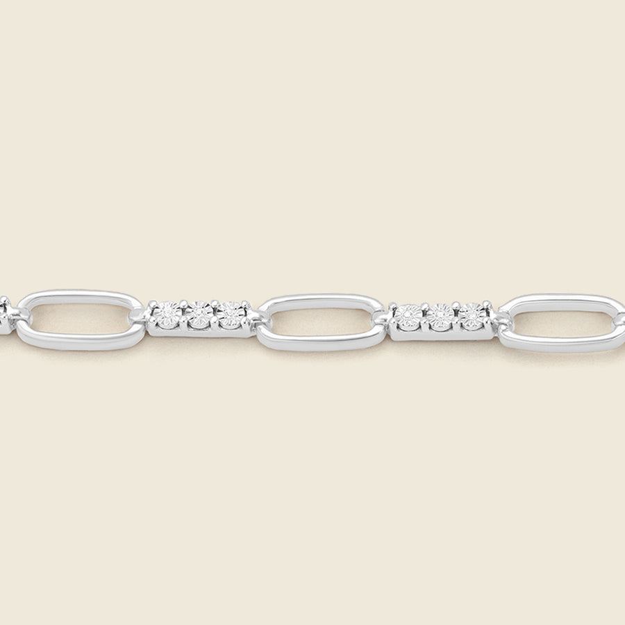 Interlinked Chain Bracelet