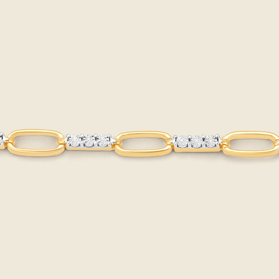 Interlinked Chain Bracelet