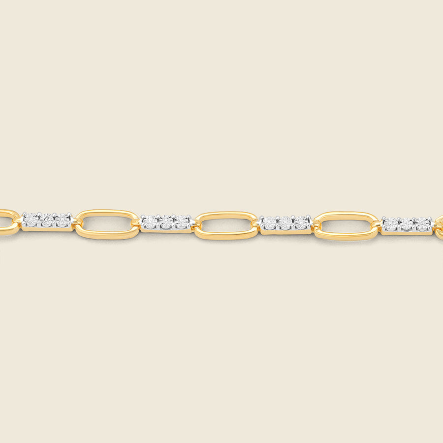 Interlinked Chain Bracelet