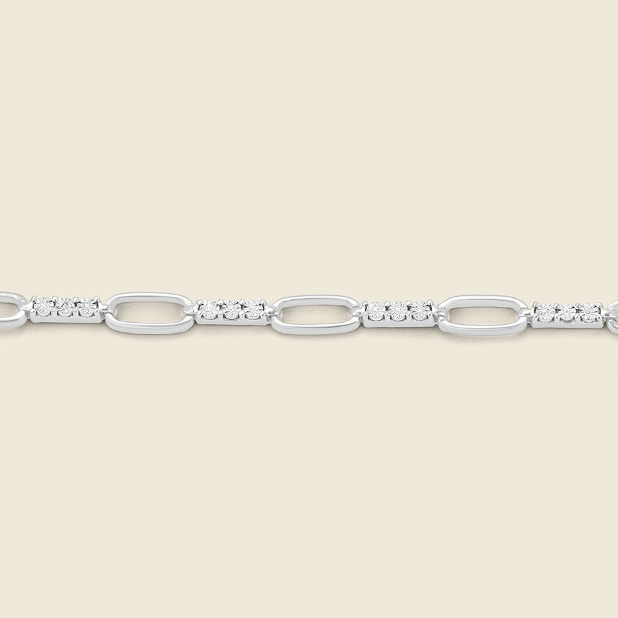 Interlinked Chain Bracelet