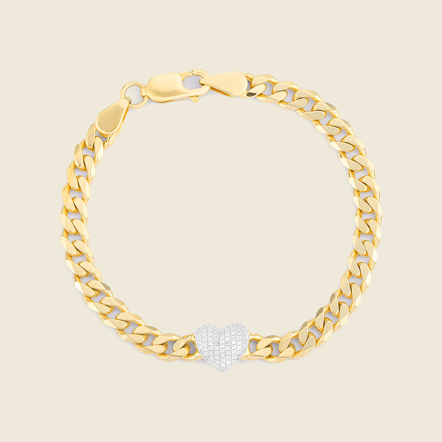 Love Link Cuban Bracelet