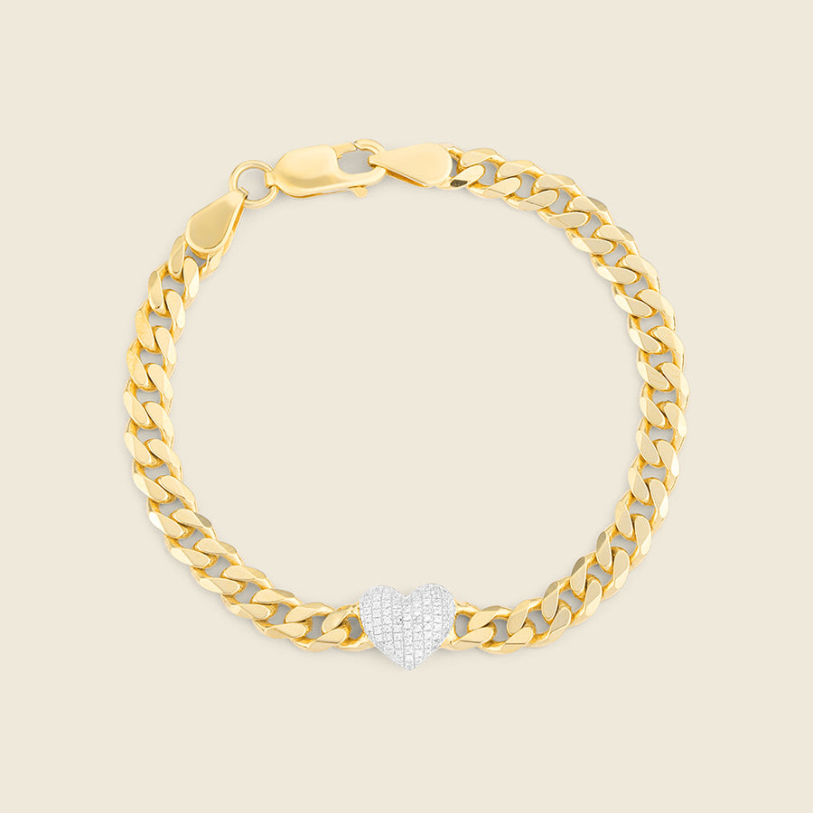 Love Link Cuban Bracelet