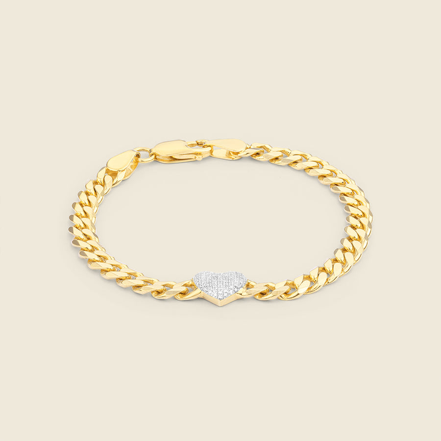 Love Link Cuban Bracelet