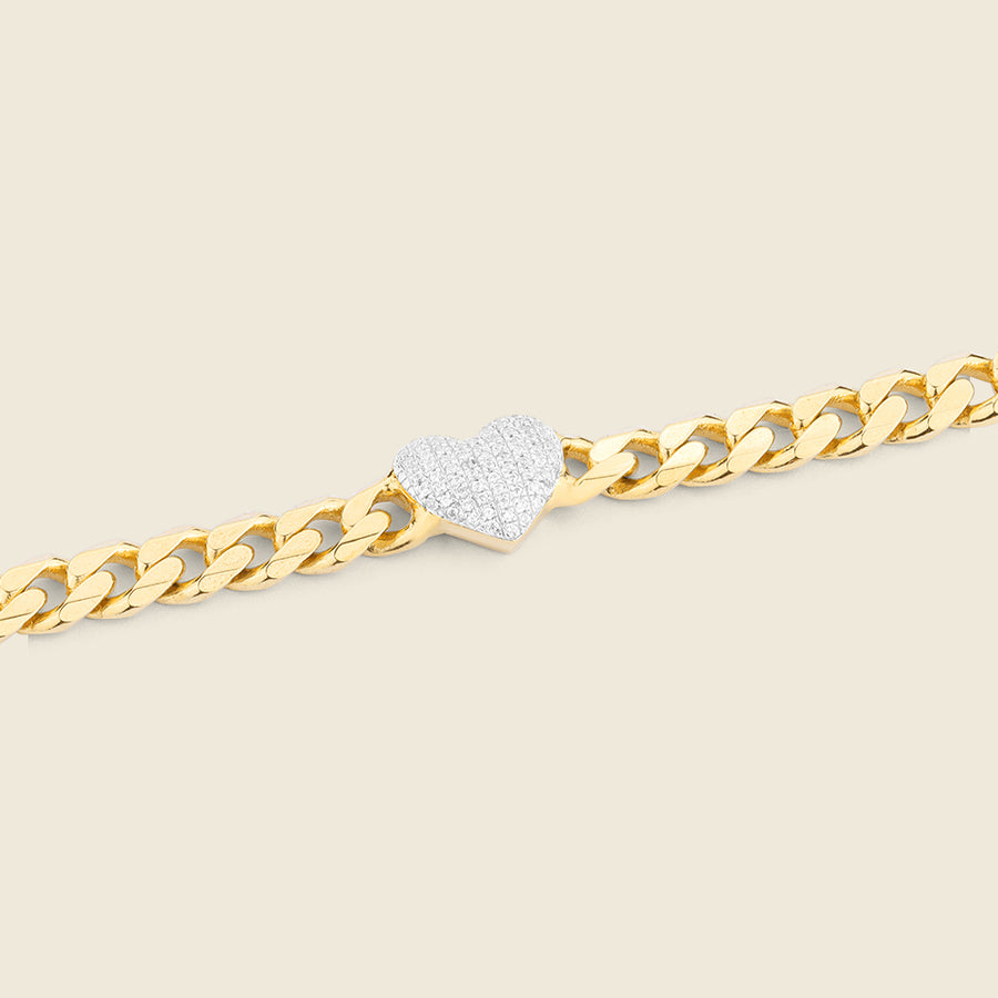 Love Link Cuban Bracelet