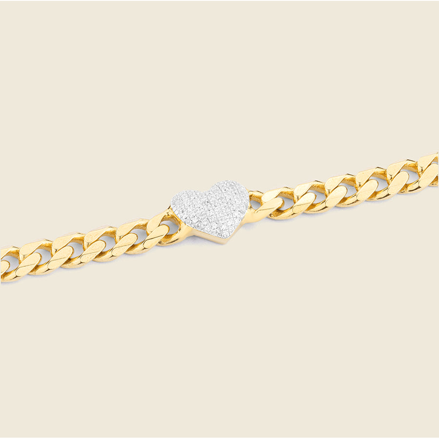 Love Link Cuban Bracelet