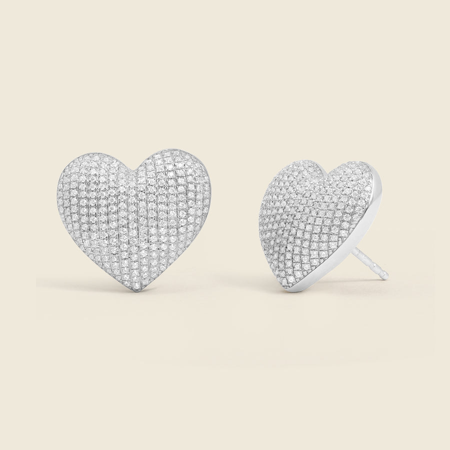 Filled With Love Stud Earrings