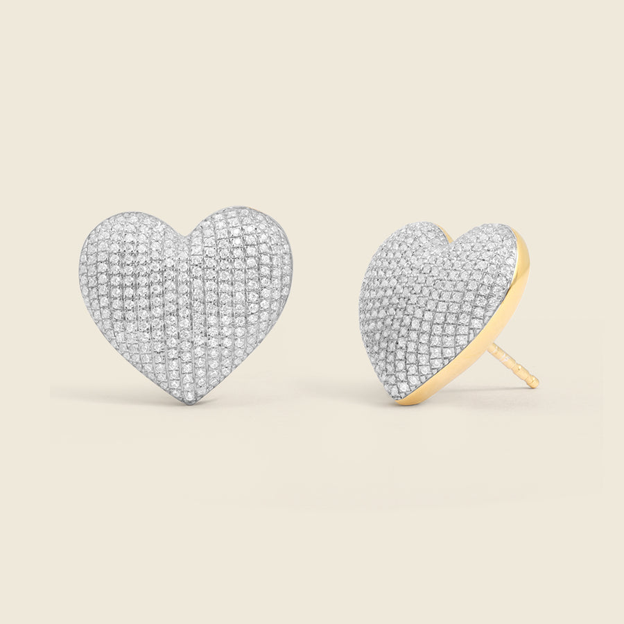 Filled With Love Stud Earrings