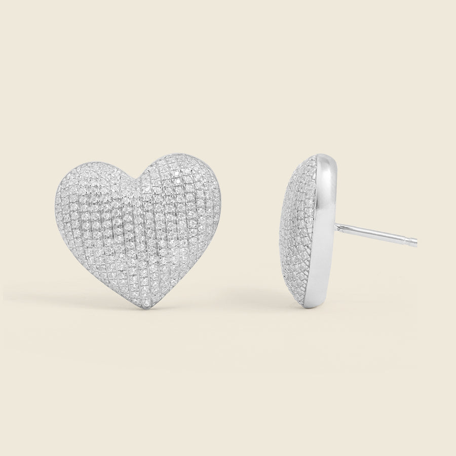 Filled With Love Stud Earrings