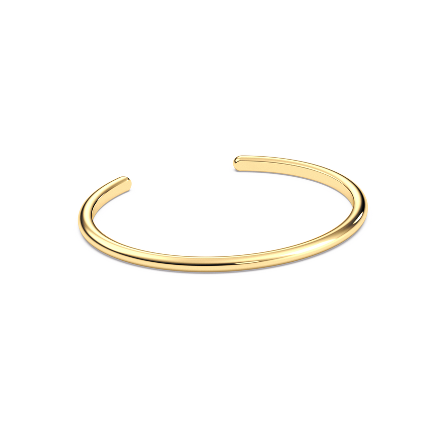 Hello Ella Cuff Bracelet in Gold
