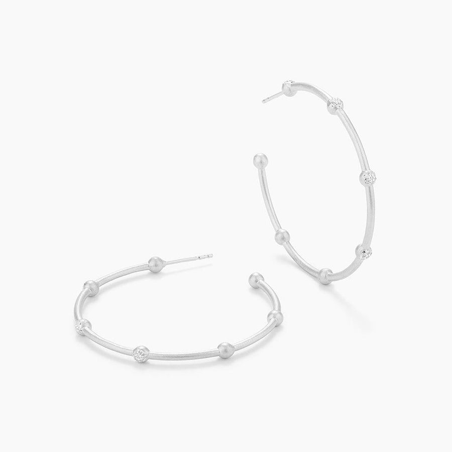 Evelyn Medium Hoop Earrings - Ella Stein 