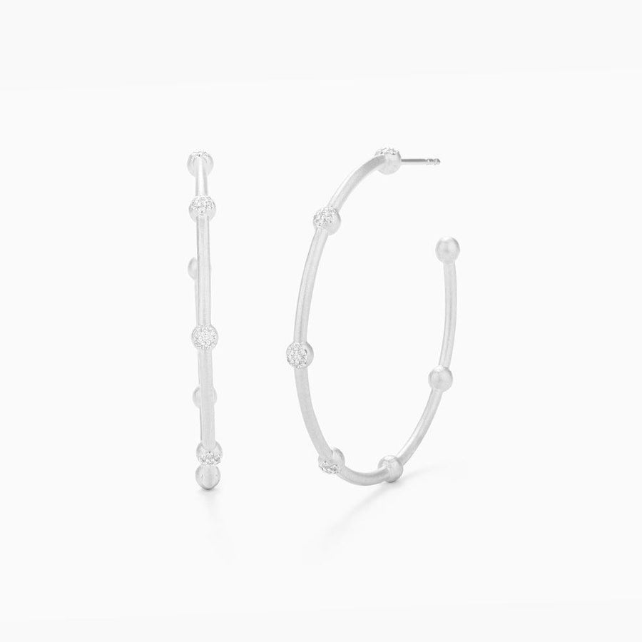 Evelyn Medium Hoop Earrings - Ella Stein 