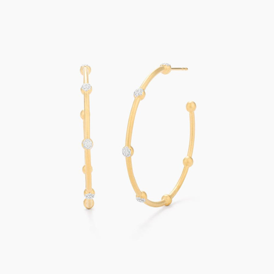 Evelyn Medium Hoop Earrings - Ella Stein 