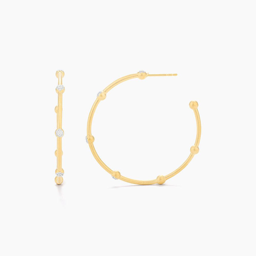 Evelyn Medium Hoop Earrings - Ella Stein 