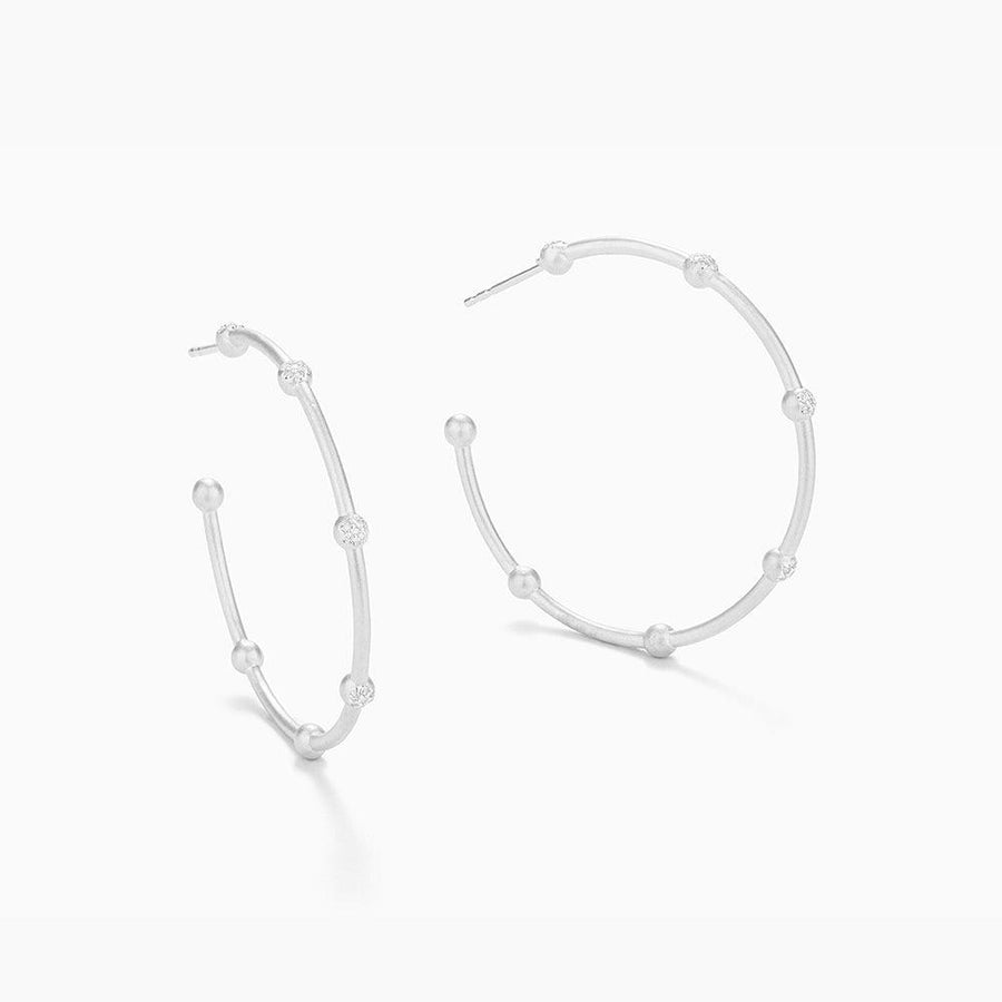 Evelyn Medium Hoop Earrings - Ella Stein 